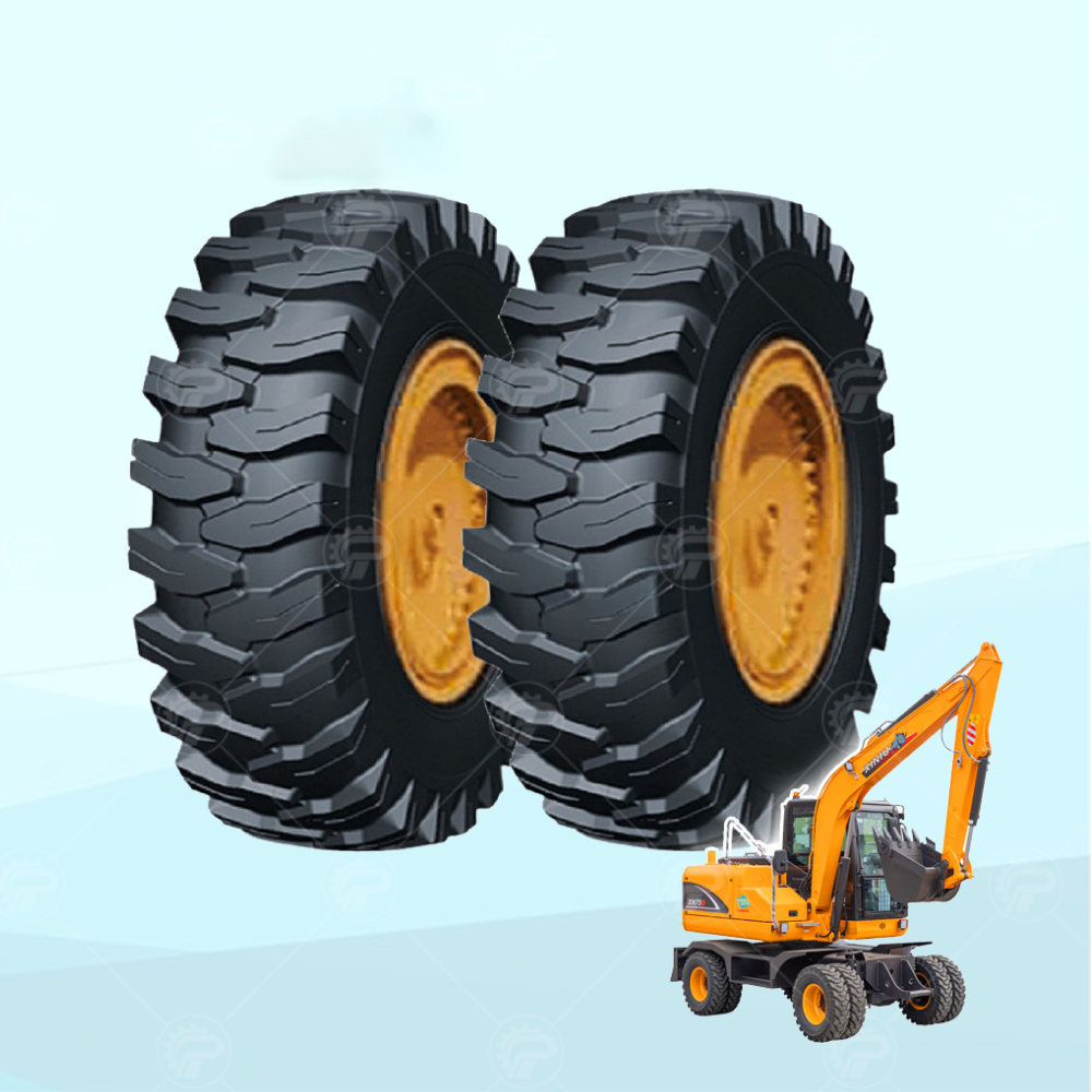 Lốp máy xúc demo 1